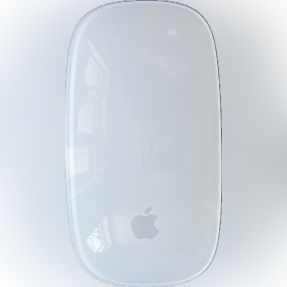 White Apple Magic Mouse